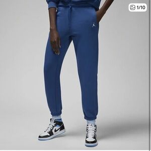 Nike Jordan Brooklyn Blue Jogger Sweatpants